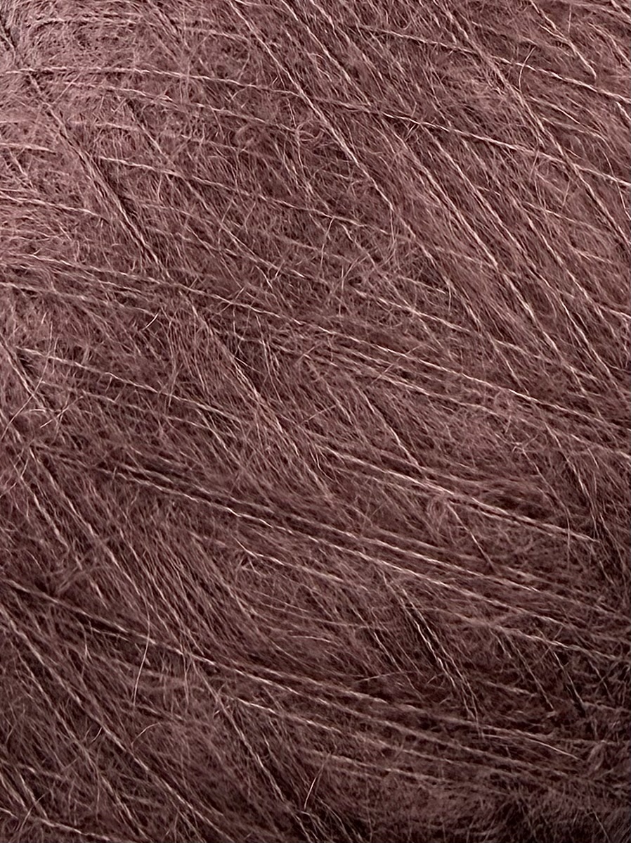 Royal Kid Silk Nm 9000 – Fil en Super Kid Mohair et soie col. Châtain clair | Zimpfer Wolle Selezione photo 3